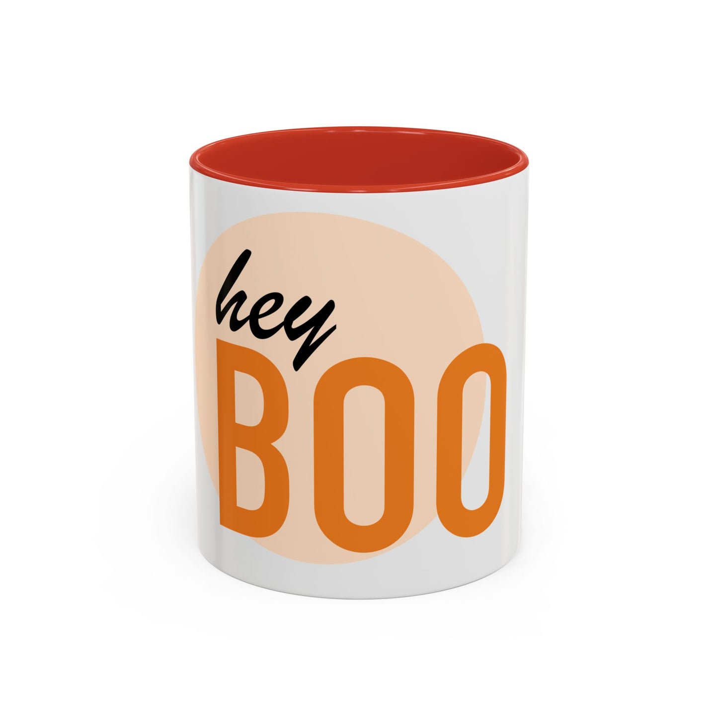 Coffee Mug, 'Hey Boo' Design