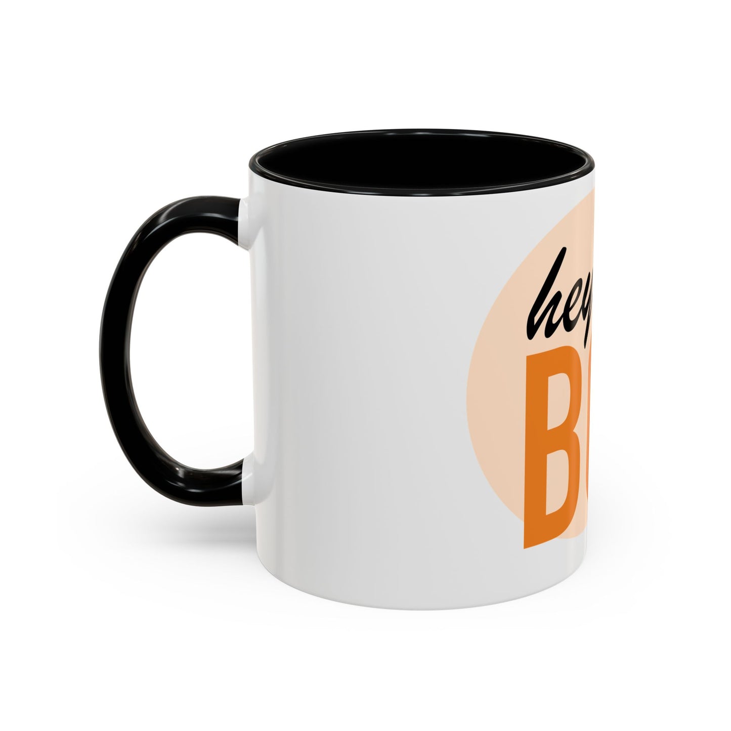 Coffee Mug, 'Hey Boo' Design