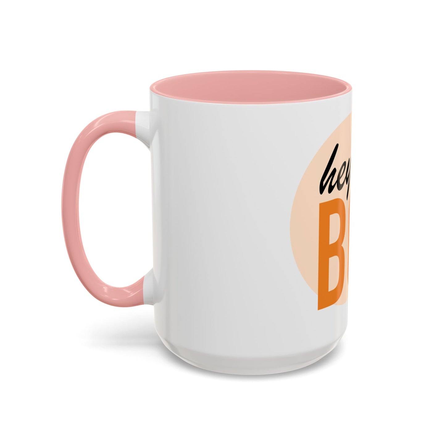 Coffee Mug, 'Hey Boo' Design