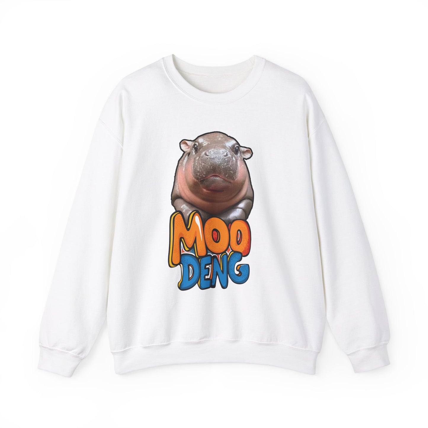 Adorable "Moo Deng" Pgmy Hippo Sweatshirt