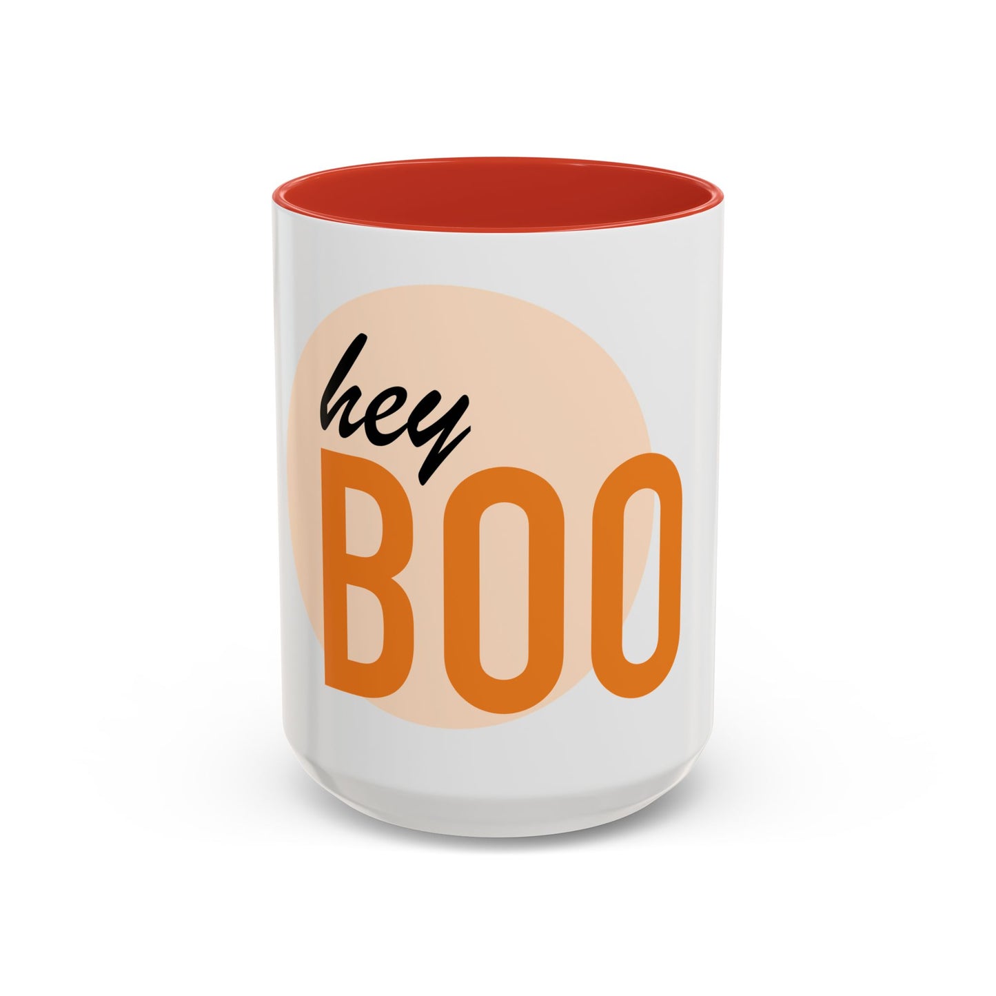 Coffee Mug, 'Hey Boo' Design