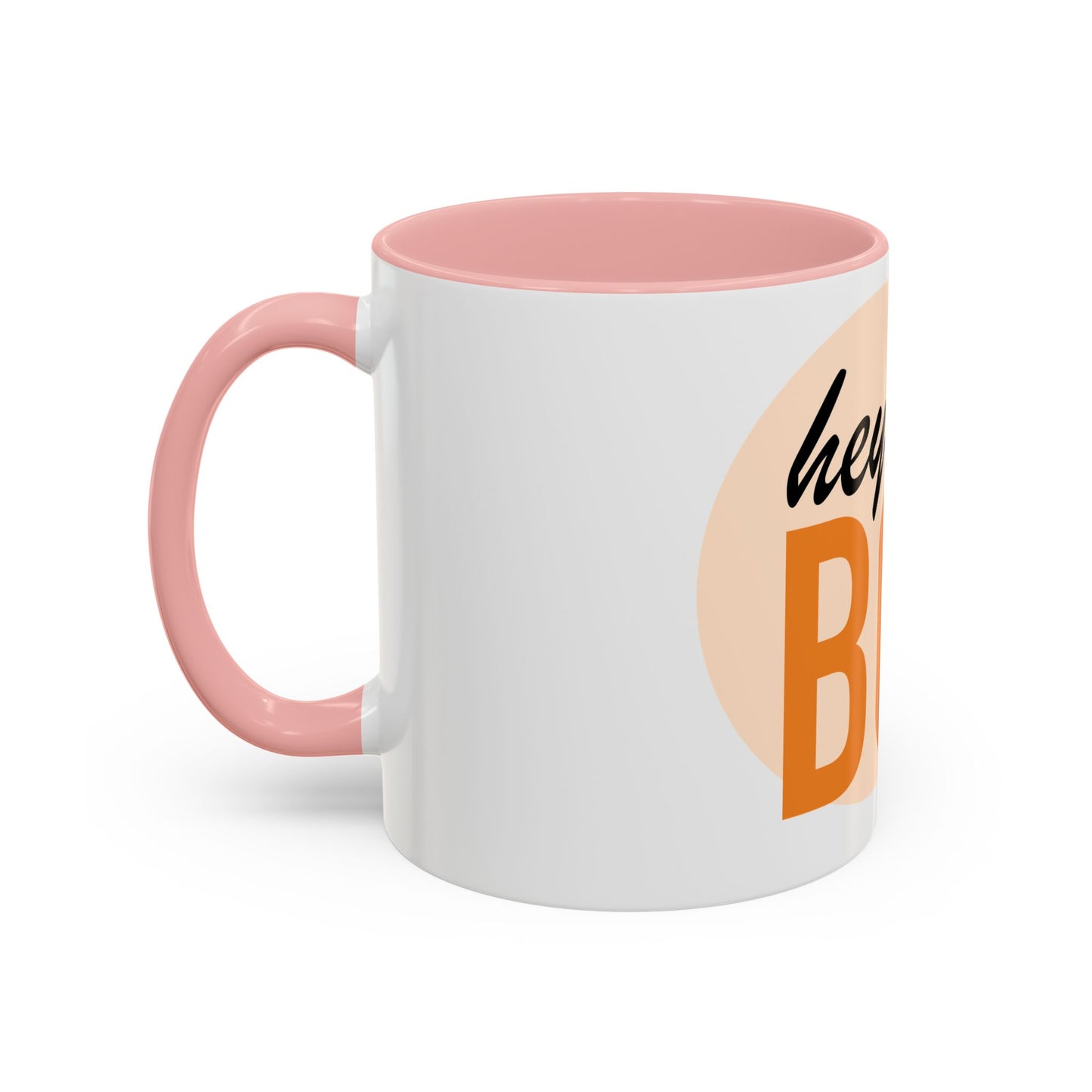 Coffee Mug, 'Hey Boo' Design