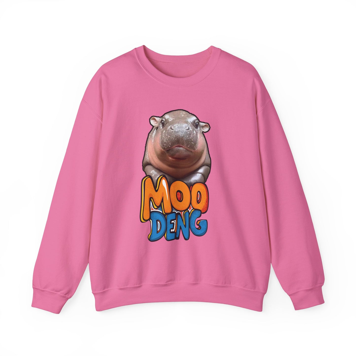 Adorable "Moo Deng" Pgmy Hippo Sweatshirt