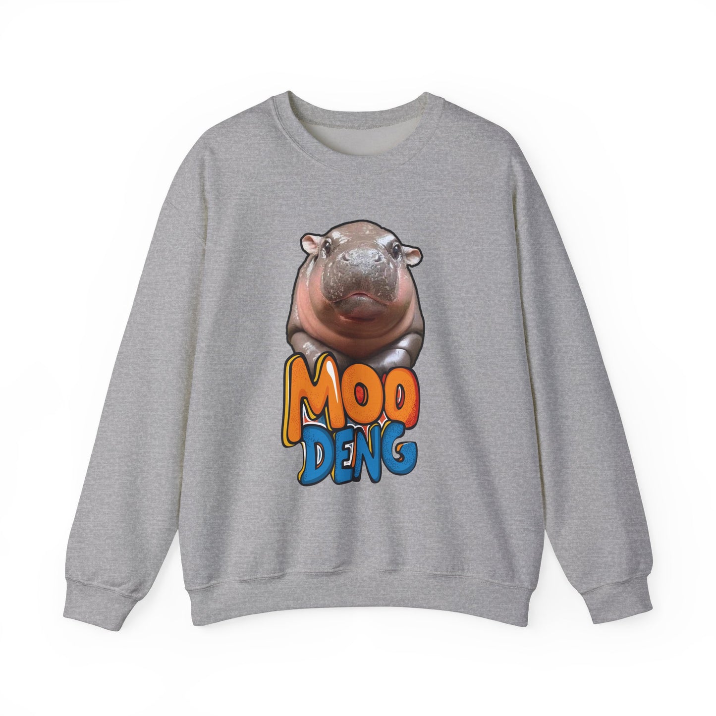 Adorable "Moo Deng" Pgmy Hippo Sweatshirt