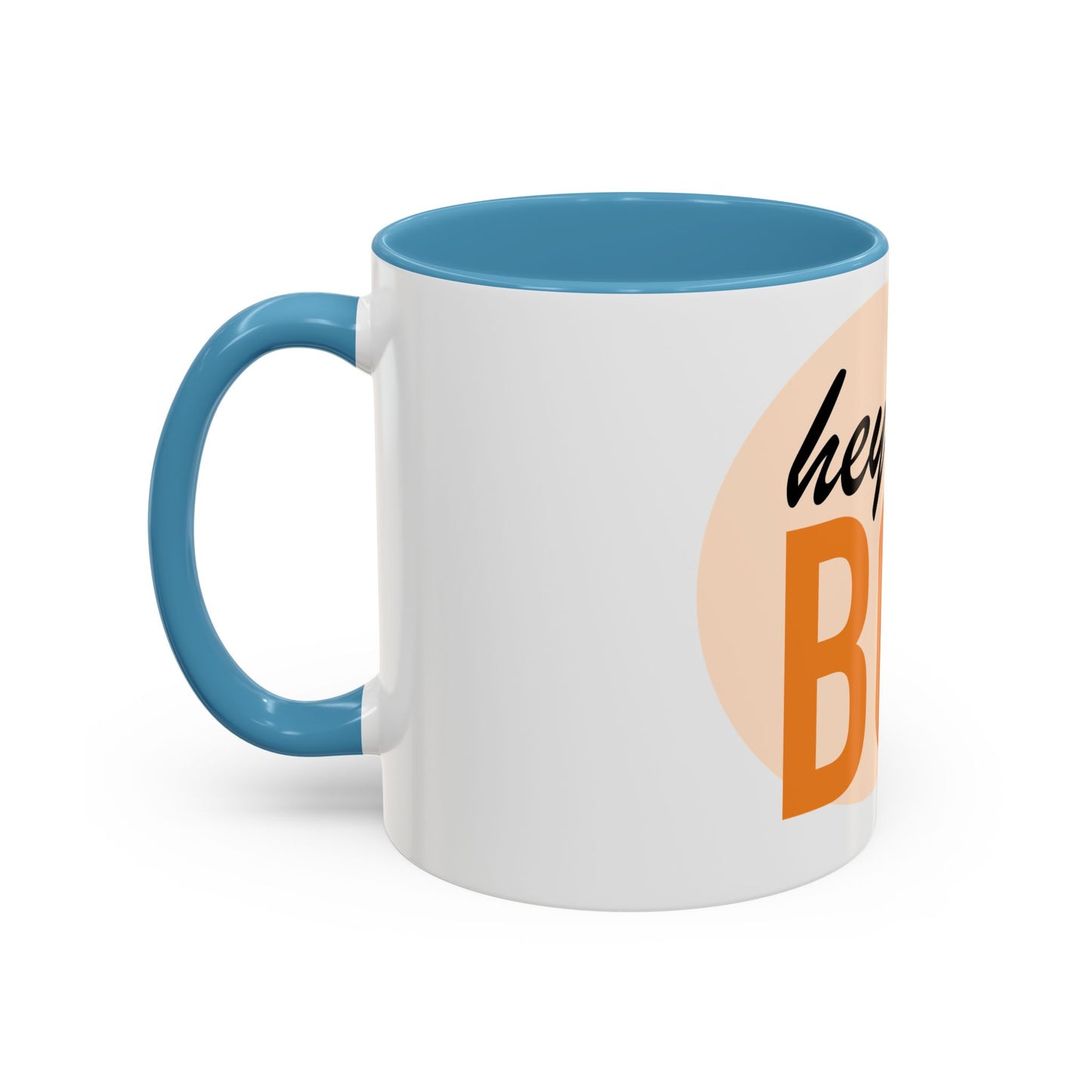 Coffee Mug, 'Hey Boo' Design