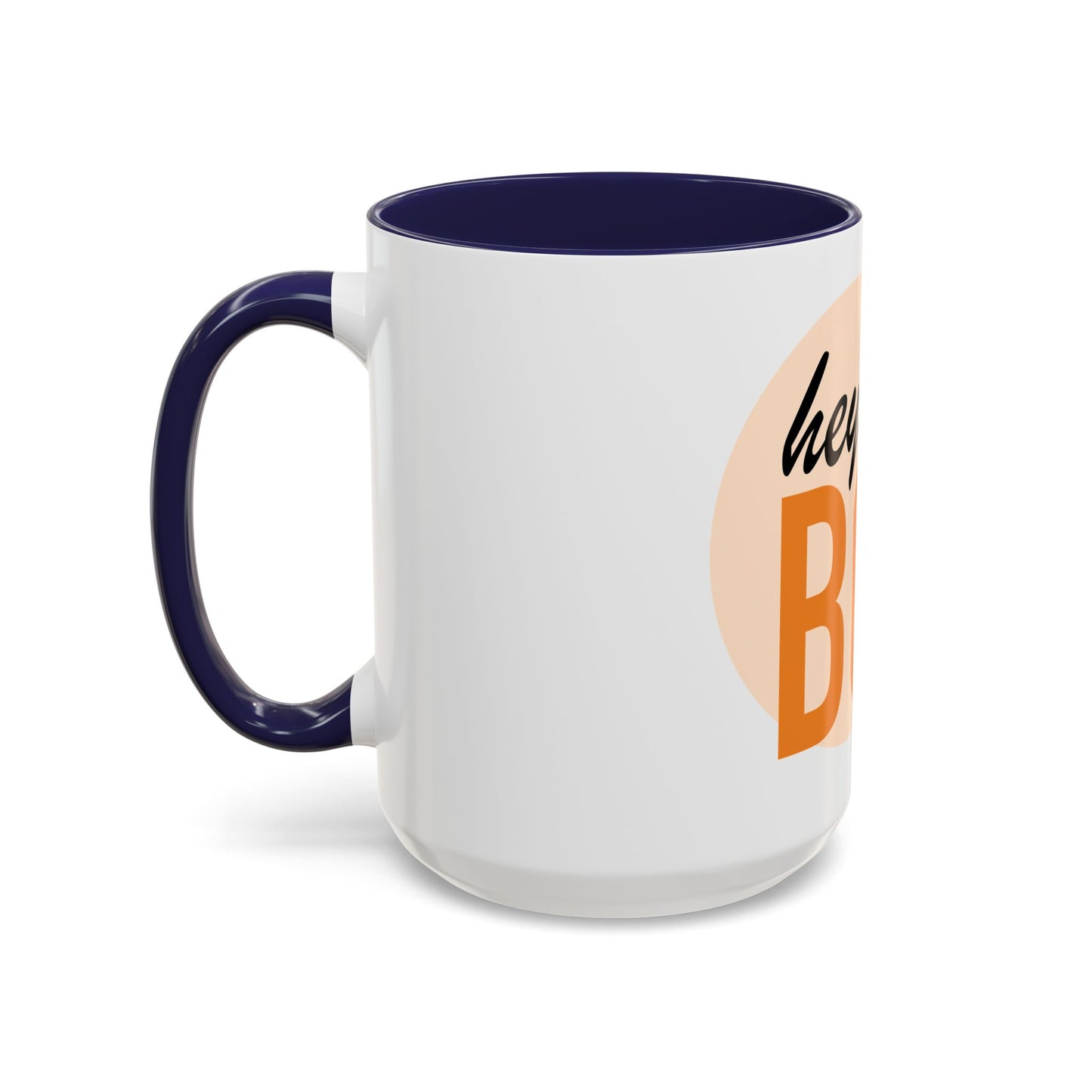 Coffee Mug, 'Hey Boo' Design