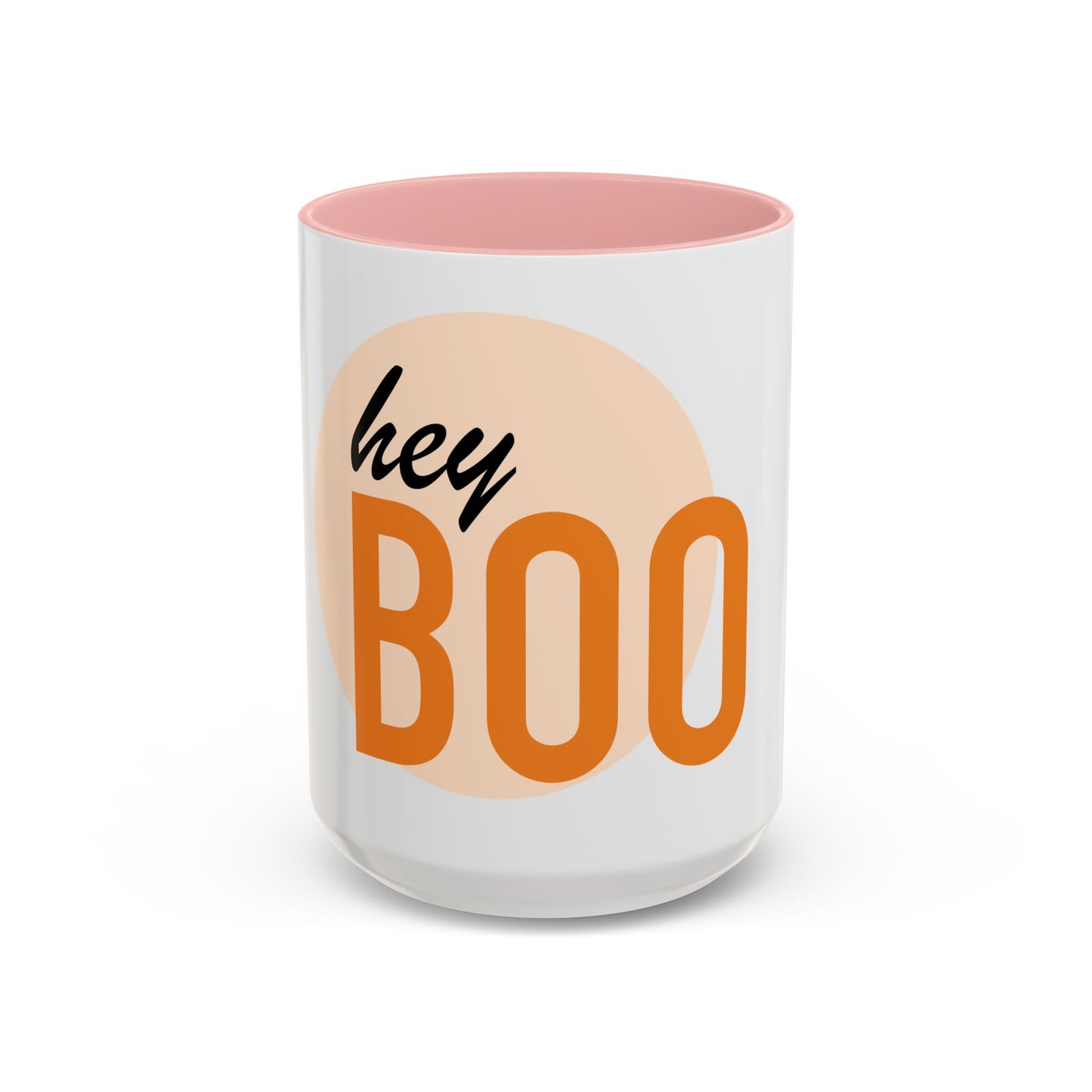 Coffee Mug, 'Hey Boo' Design