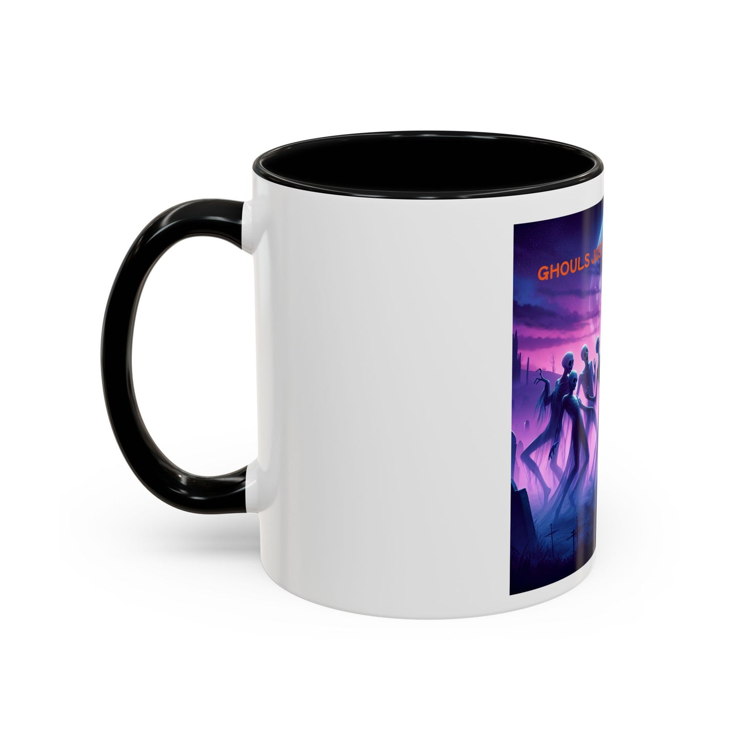 Mug - Ghouls Just Wanna Have Fun Halloween Accent Coffee Mug (11, 15oz)