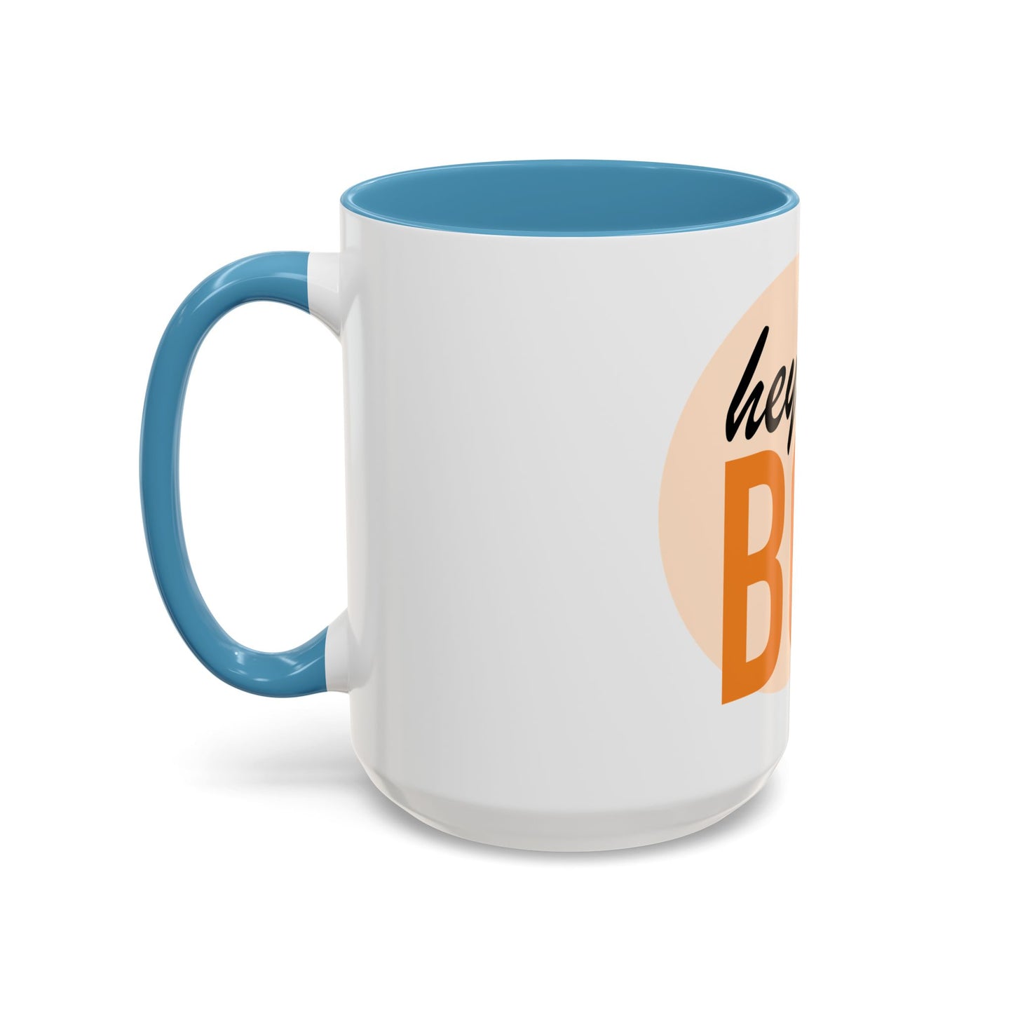 Coffee Mug, 'Hey Boo' Design