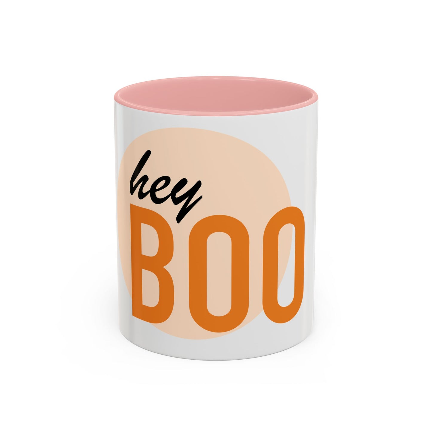 Coffee Mug, 'Hey Boo' Design