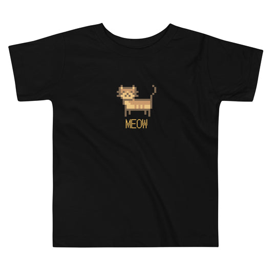 Meow Toddler Short Sleeve Tee