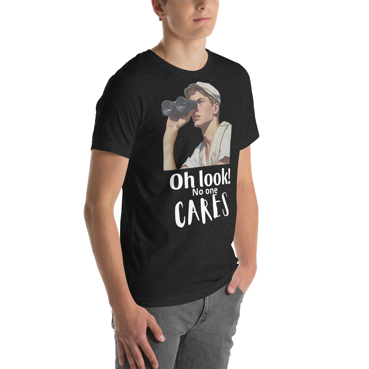 No one cares Unisex t-shirt